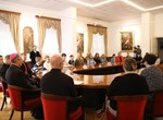 Susret varaždinskog biskupa i predstojnika Katehetskog ureda s natjecateljima Vjeronaučne olimpijade
